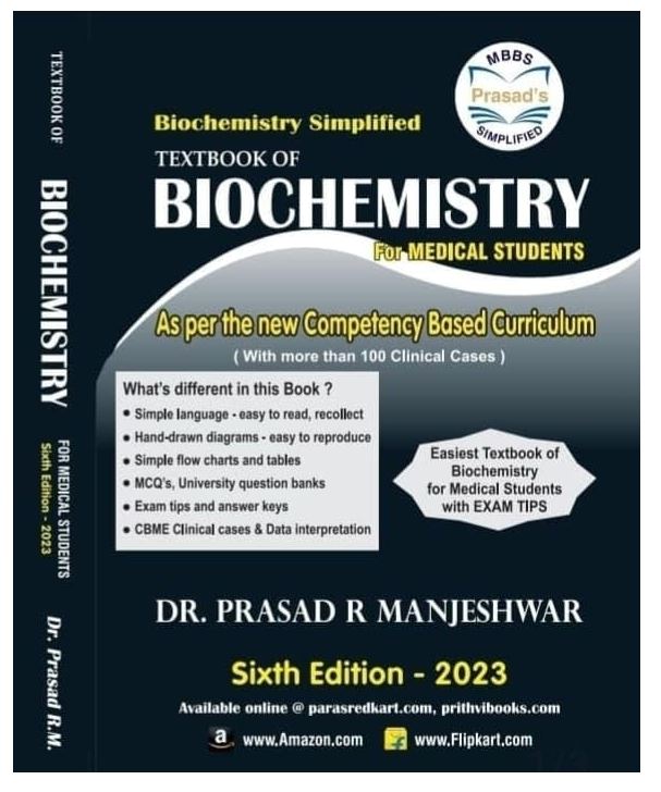 Biochemistry Simplified. Sixth Edition 2023 Textbook of Biochemistry